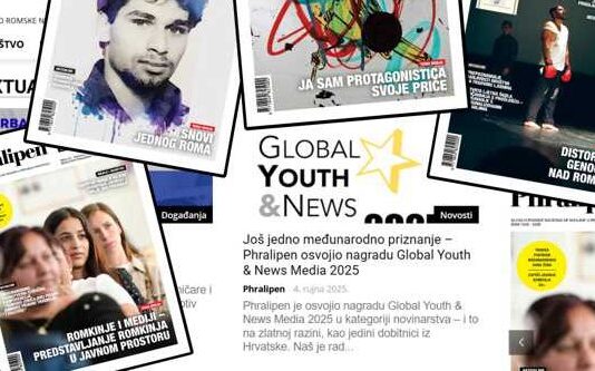 Maja Grubišić glavna urednica medijske platforme Phralipen: NAGRADA ZA JAČANJE ULOGE MLADIH U OSNAŽIVANJU ROMSKE ZAJEDNICE